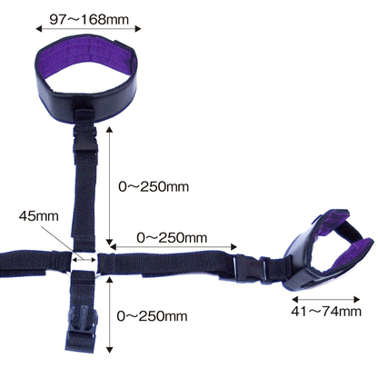 SSI 絶対SM強制十字頸連手枷