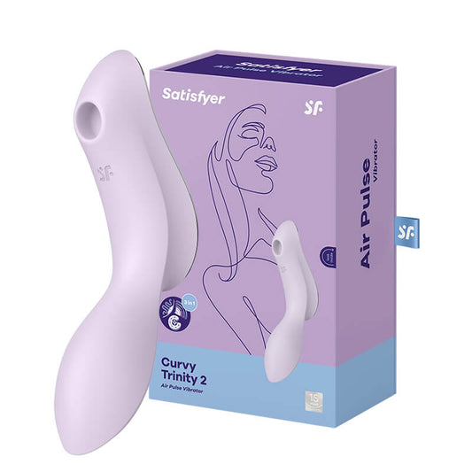 Satisfyer CURVY TRINITY 2 吸啜震動按摩棒