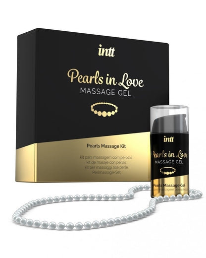 巴西Intt Pearls in Love 珍珠項鍊按摩凝膠套裝15ml (歐洲系列)