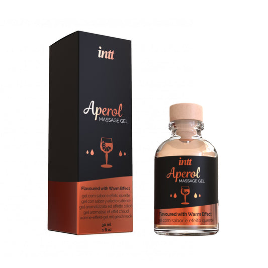 巴西Intt Kissable Gel Aperol艾普羅香甜酒温感按摩凝膠30ml-歐洲系列