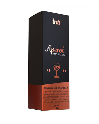 巴西Intt Kissable Gel Aperol艾普羅香甜酒温感按摩凝膠30ml-歐洲系列