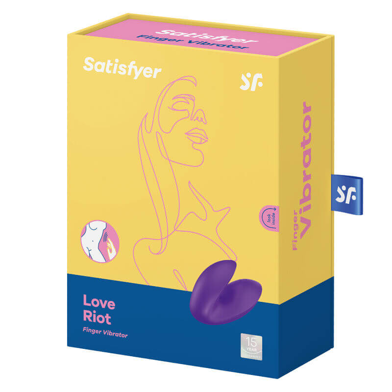 Satisfyer Love Riot 指尖震動器-紫色