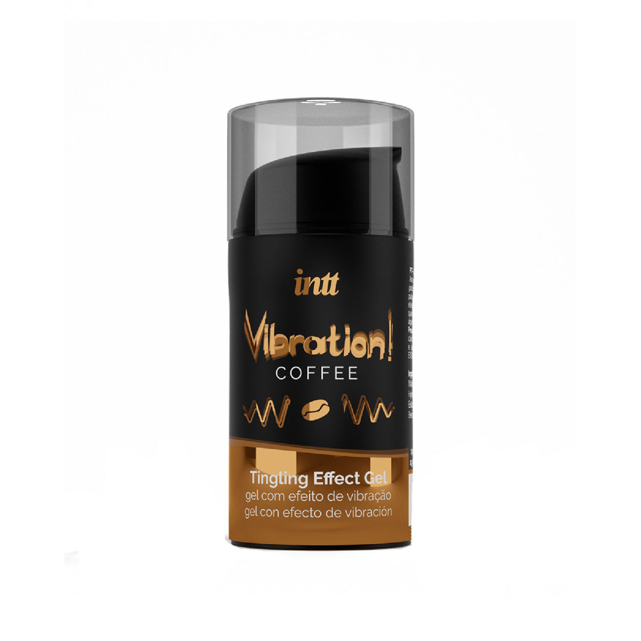 巴西Intt Vibration 液體震蛋Gel 15ml((咖啡 可口交))