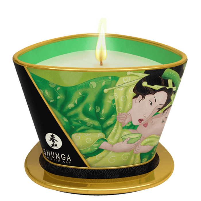 SHUNGA 綠茶按摩香薰蠟燭170 ML