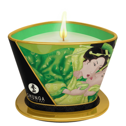 SHUNGA 綠茶按摩香薰蠟燭170 ML