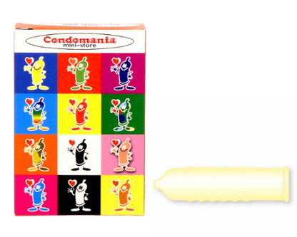 Condomania 格仔店可愛安全套-6片裝