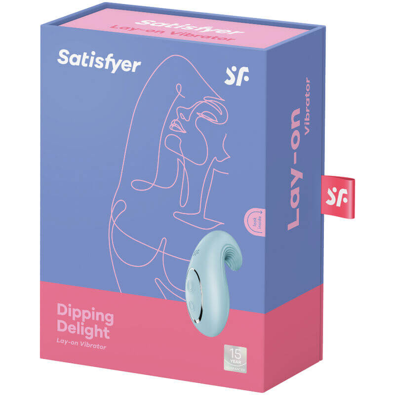 Satisfyer Dipping Delight 陰蒂震動器-藍色