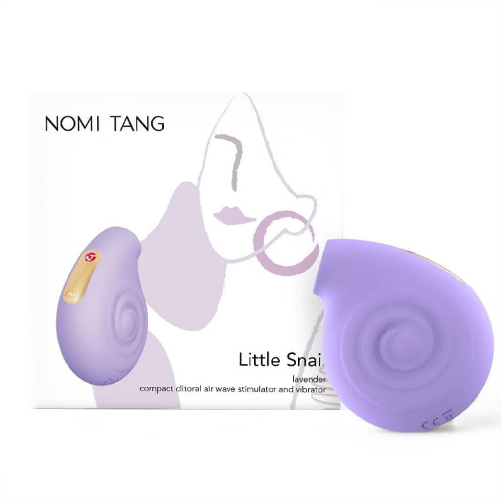 Nomi Tang Little Snail 小蝸牛吸啜震動器-紫色