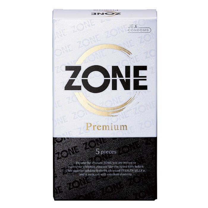 JEX ZONE Premium 5片裝 乳膠安全套