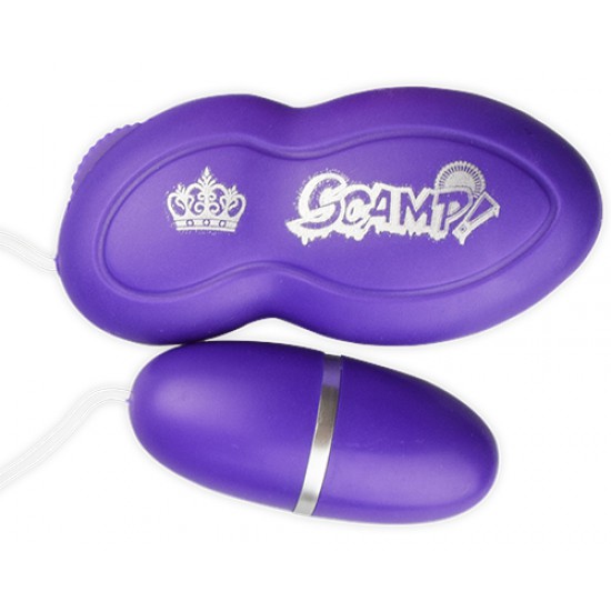 SCAMP 舒適手握無階段震動器-紫色