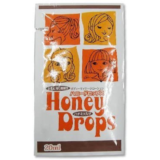 Honey Drops 蜂蜜水溶性潤滑劑 20ml-(一包隨機出貨)