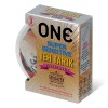 ONE Super Sensitive Teh Tarik Kurang Manis 3's Pack Latex Condom