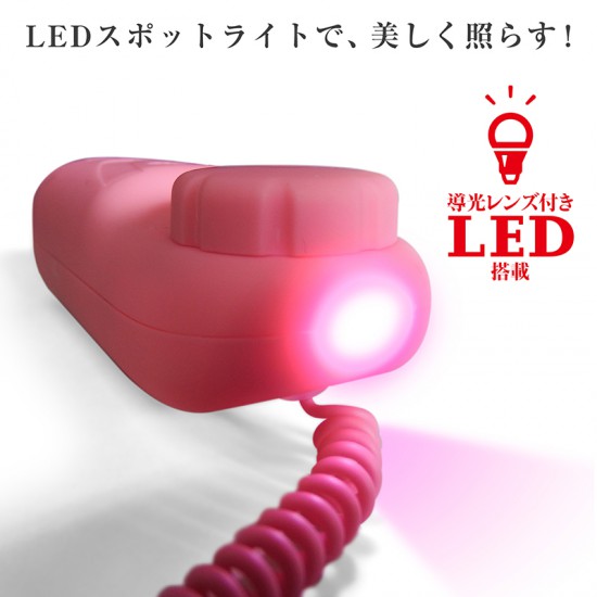 日本SSI LED搭載無段階震動超小型調情跳蛋