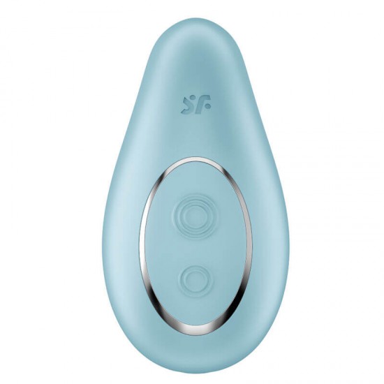Satisfyer Dipping Delight on vibrator-Blue