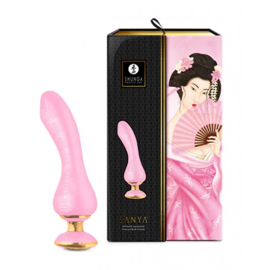 Shunga Sanya Intimate Massager-Light Pink