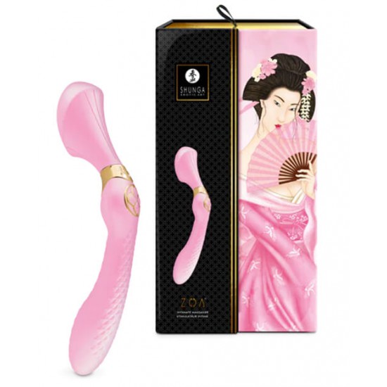 Shunga Zao Intimate Massager-Light Pink