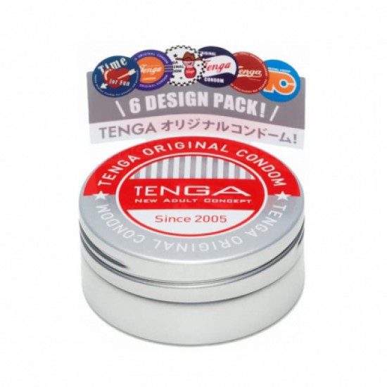 TENGA Original 乳膠安全套-6片裝