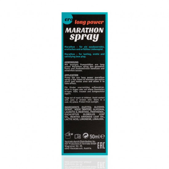 Hot - Long Power Marathon Spray Men 50 ml