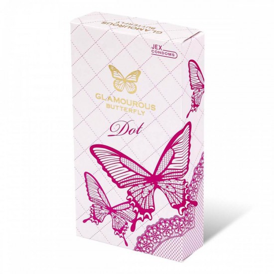 JEX GLAMOUROUS BUTTERFLY DOT (BOX OF 8)