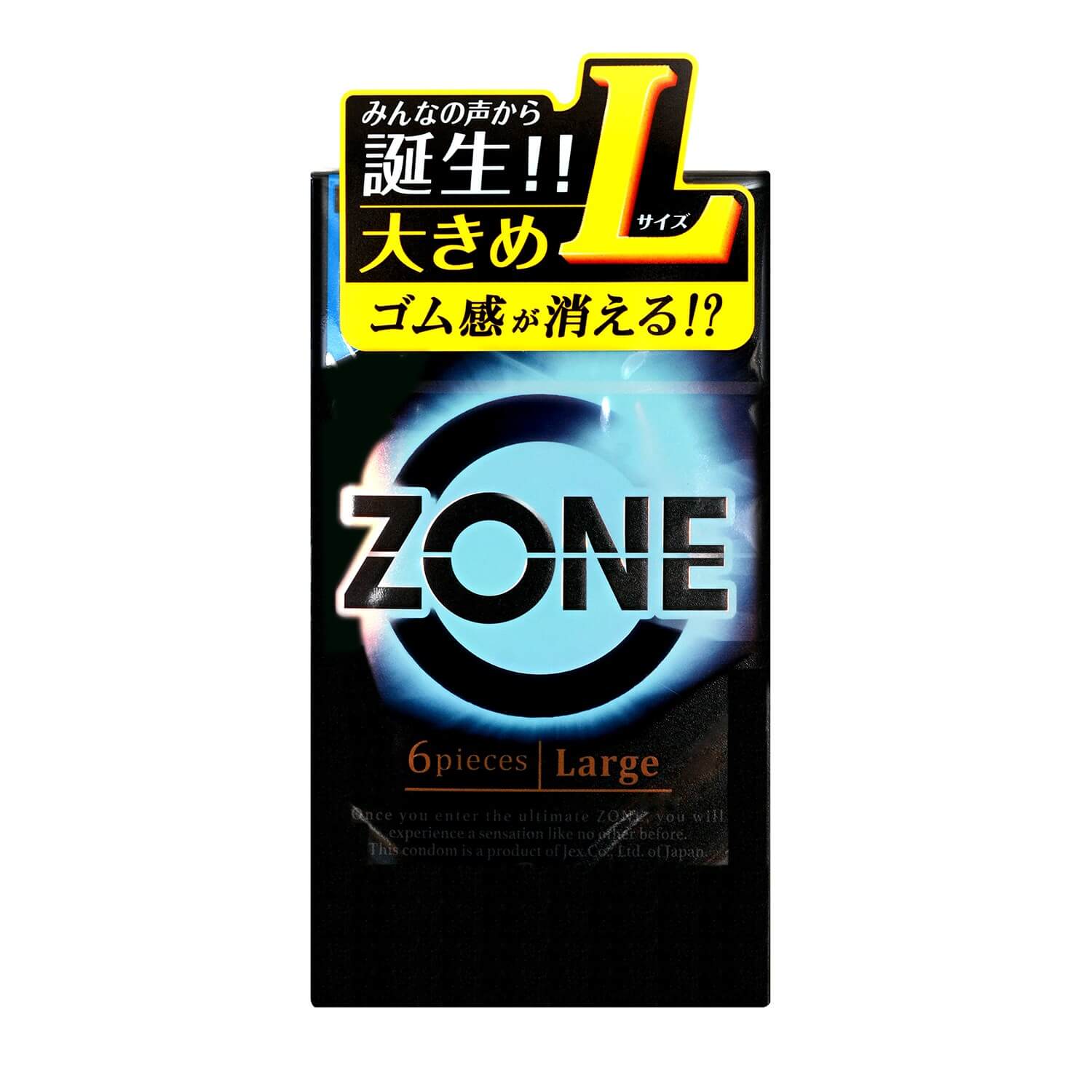 JEX|ZONE|安全套|乳膠安全套|6片裝;