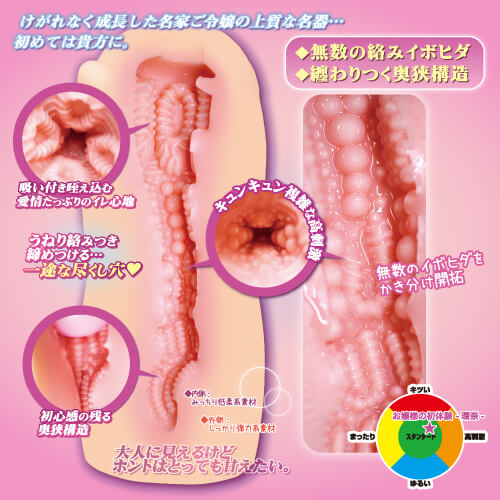 男性用品|動漫自慰膠|中型自慰器|ToysHeart|お嬢様の初体験 -環奈-|4526374370021;